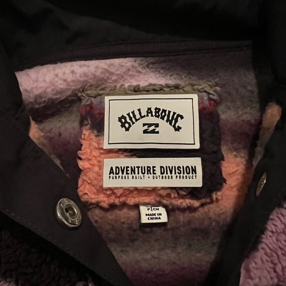 Billabong Switchback Faux Fur Pullover - Picture 2 of 5